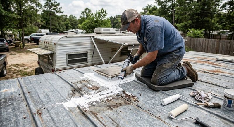Commercial Metal Roof Repair Service